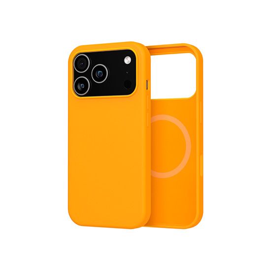 Silicon case MagSafe iPhone 17 Pro Orange - MW