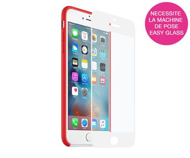 Easy glass Case Friendly iPhone 7/8 White - MW