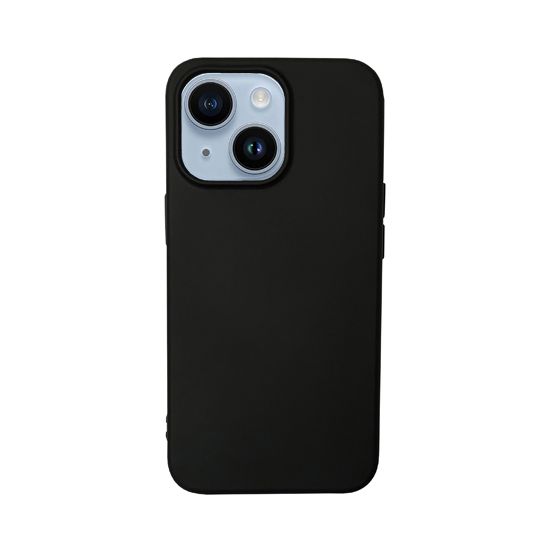 Liquid TPU case iPhone 14 Pro Black Polybag - MW for Business