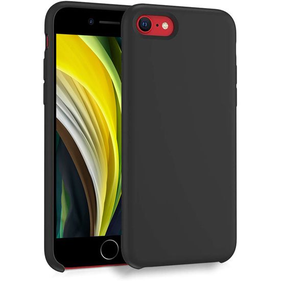 Liquid Silicon iPhone SE (2020/22 - 2nd/3rd gen) & 7/8 Black Polybag - MW for Business