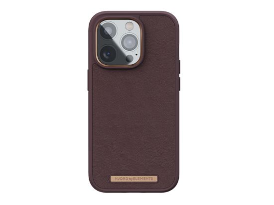 iPhone 14 Pro Leather Cover Brown - Njorð