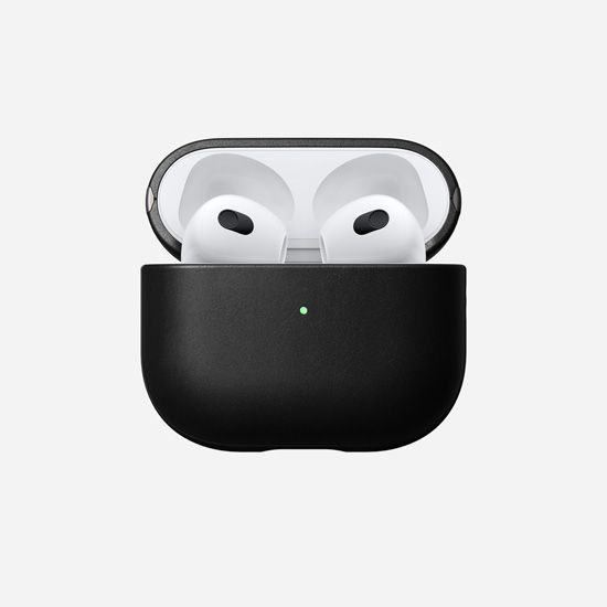 Leather Case AirPods (3rd gen) Black - Nomad