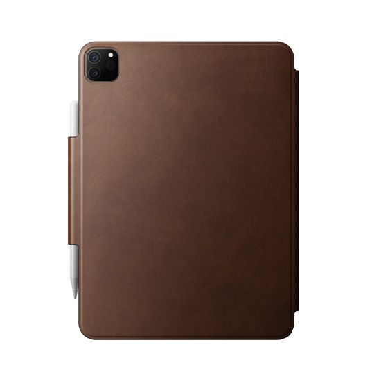 Magnetic Leather Folio Apple Pencil iPad Air 10.9(4th/5th gen)&iPad Pro 11(4th/3rd/2nd/1st gen)Brown - Nomad
