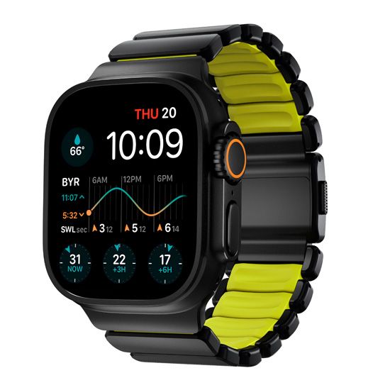 Stratos Band 49mm Black Titanium/Volt KFM - Nomad