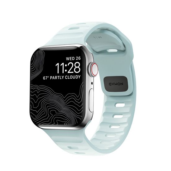 Sport Band 38/40/41mm Icy Blue Glow - Nomad