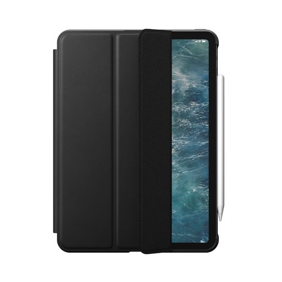 Modern Leather Folio for iPad Pro 11 (2021 - 3rd gen) Black - Nomad