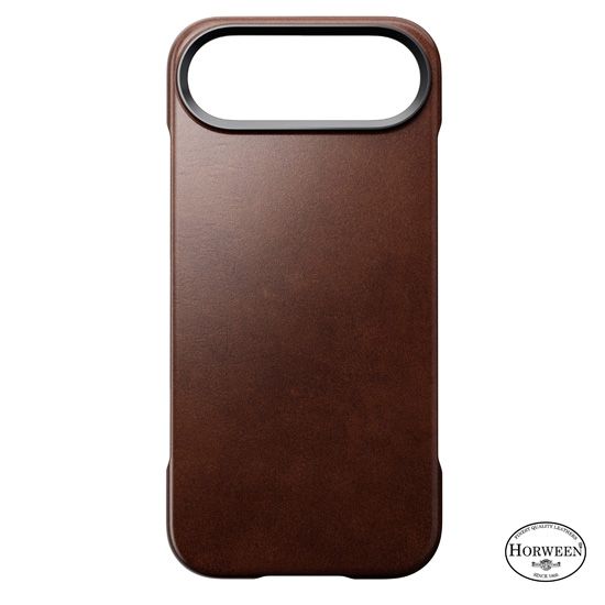 Traditional Horween Leather Case iPhone Air Brown - Nomad
