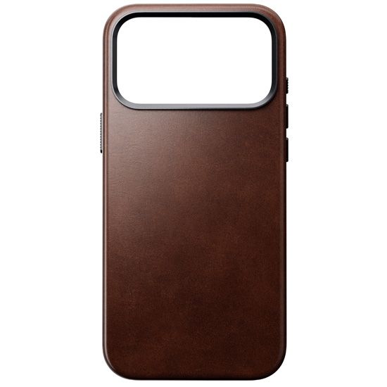 Traditional Horween Leather Case iPhone 17 Pro Max Brown