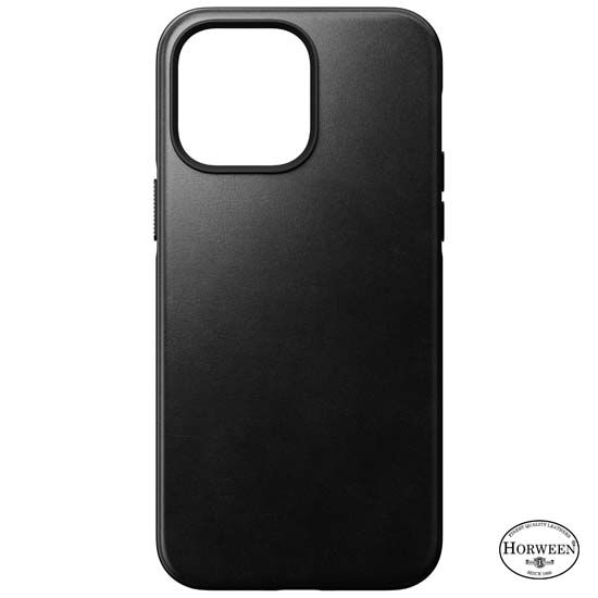 Modern Horween MagSafe iPhone 14 Pro Max Black - Nomad