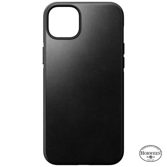 Modern Horween MagSafe iPhone 14 Plus Black - Nomad