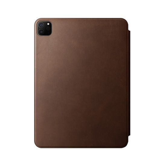 Magnetic Leather Folio iPad Air 10.9 (4th/5th gen)&iPad Pro 11 (4th/3rd/2nd/1st gen) Brown - Nomad