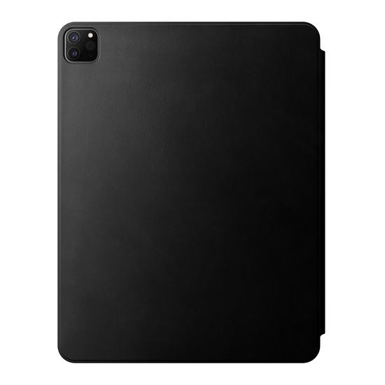 Magnetic Leather Folio iPad Air 13 (2024-M2) iPad Pro 12.9 (6th/5th/4th/3rd gen) Black - Nomad