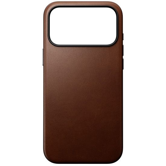 Modern Leather Case iPhone 17 Pro Max Brown - Nomad