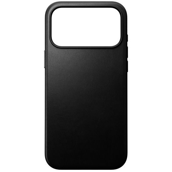 Modern Leather Case iPhone 17 Pro Max Black - Nomad