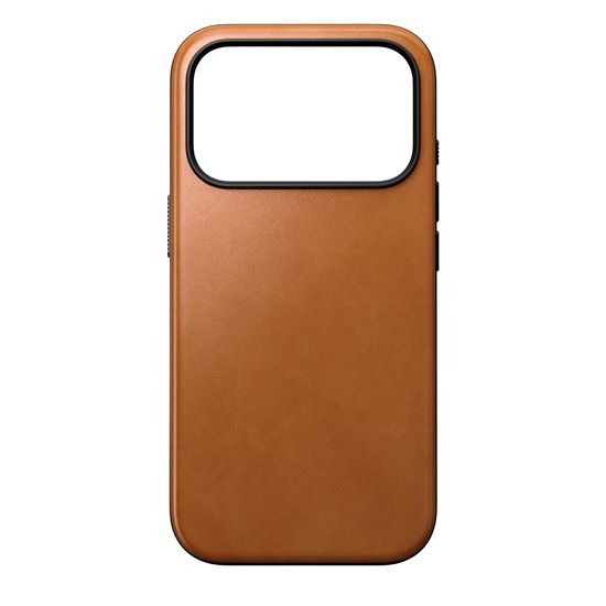 Modern Leather Case iPhone 17 Pro Tan - Nomad