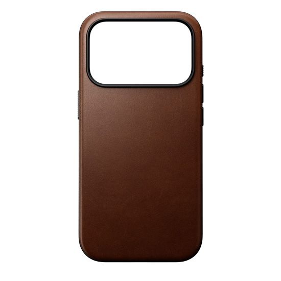 Modern Leather Case iPhone 17 Pro Brown - Nomad