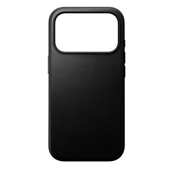 Modern Leather Case iPhone 17 Pro Black - Nomad
