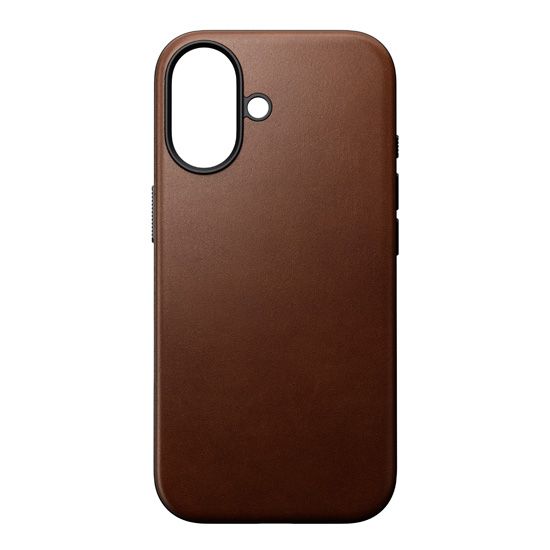 Modern Leather Case iPhone 17 Brown - Nomad