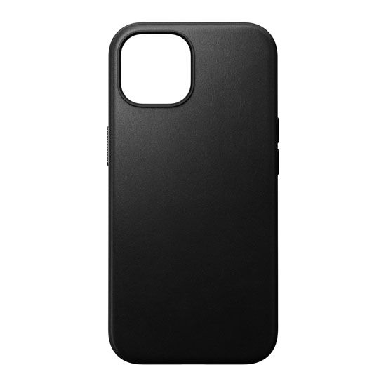 Modern Leather Case iPhone 15 Black - Nomad