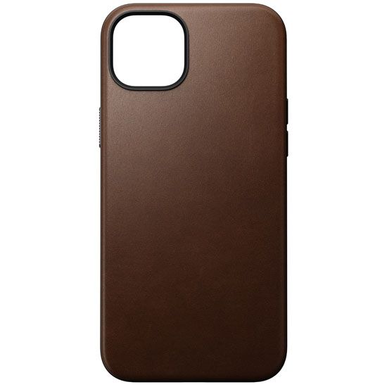 Modern Leather Case iPhone 15 Plus Brown - Nomad