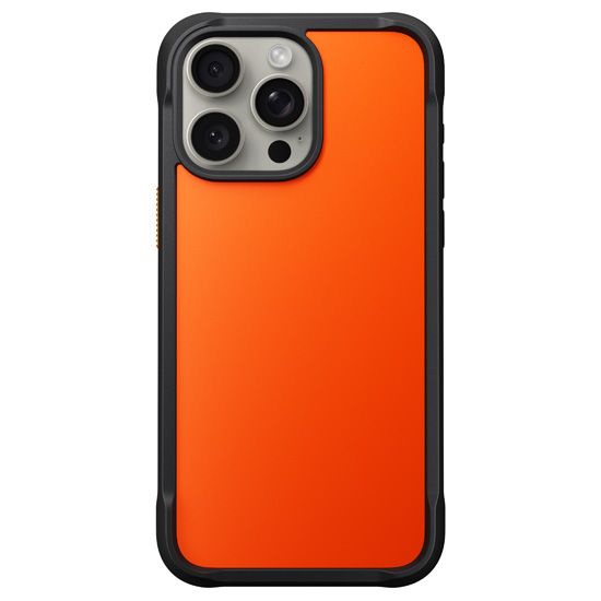 Rugged Case iPhone 15 Pro Max Ultra Orange - Nomad