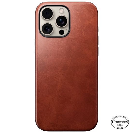 Leather Case Modern Horween iPhone 16 Pro Max Olde Dublin - Nomad