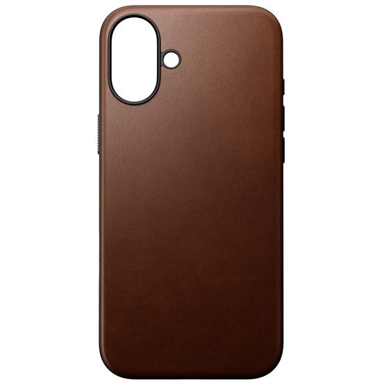 Modern Leather Case iPhone 16 Plus Brown - Nomad