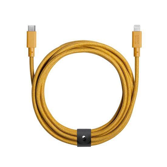 Eco Belt Cable USB-C to Lightning (3m) Kraft - Native Union