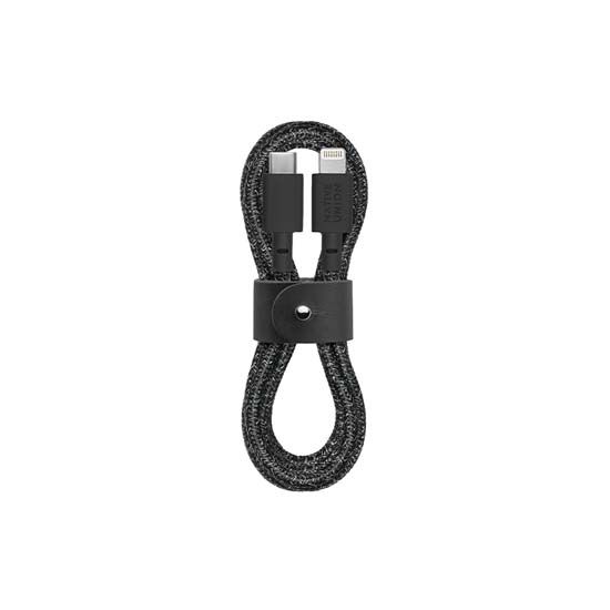 Eco Belt Cable USB-C to Lightning (1.2m) Black - Native Union