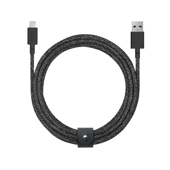 Belt USB to Lightning cable (3m) Black - Native Union