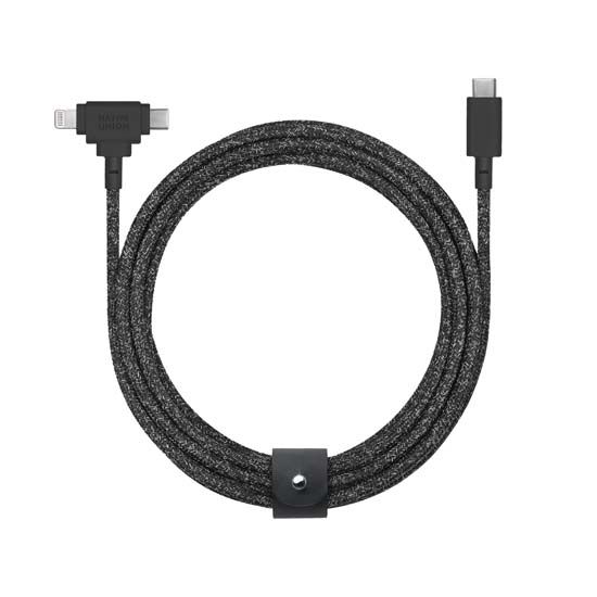 ECO Belt Universal USB-C to USB-C/Lightning cable 1.8m Cosmo - Native Union