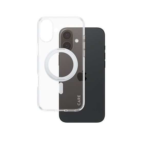 CARE by PanzerGlass® Case Feature Silver Kickstand iPhone 16 Plus - PanzerGlass