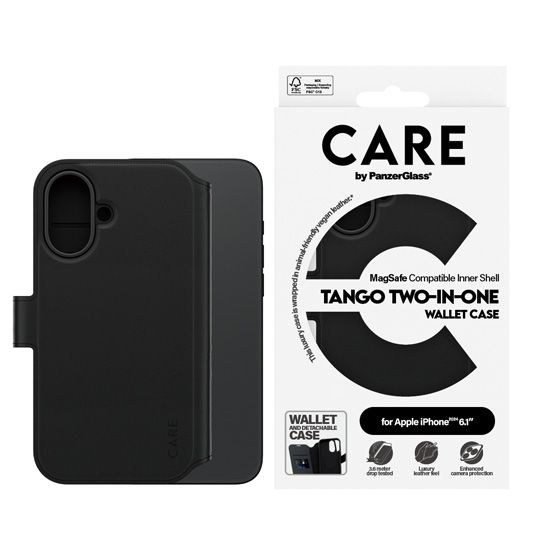 CARE by PanzerGlass® Case Feature Tango 2-in-1 iPhone 16 - PanzerGlass