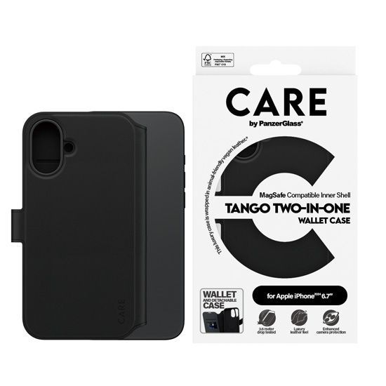 CARE by PanzerGlass® Case Feature Tango 2-in-1 iPhone 16 Plus - PanzerGlass