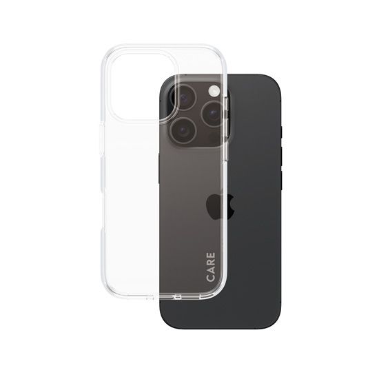 CARE by PanzerGlass® Flagship Case Urban Combat Clear iPhone 16 Pro - PanzerGlass