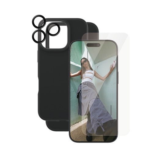 CARE by PanzerGlass® Fashion 3-in-1 Bundle iPhone 16 Plus - PanzerGlass