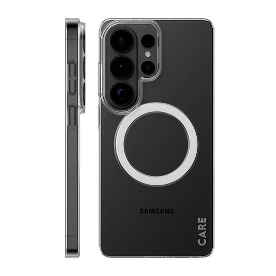 ARE™ by PanzerGlass® SL1M Case Transparent w. Qi Samsung Galaxy S26 Ultra - PanzerGlass