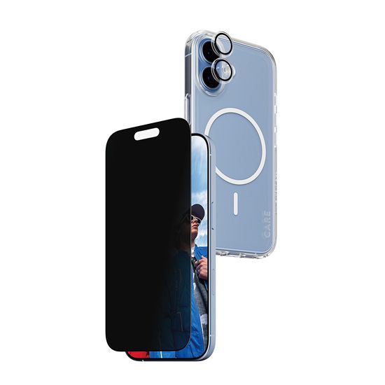 CARE by x PanzerGlass® 3-in-1 Flagship Privacy Bundle iPhone 17 - PanzerGlass