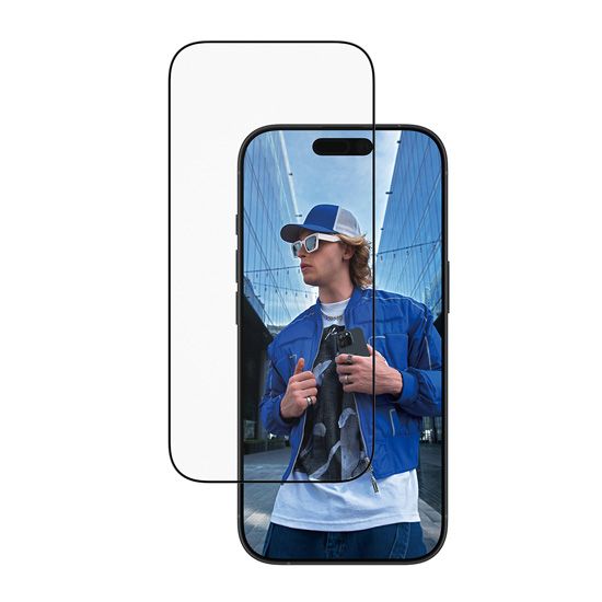 PanzerGlass® Privacy Screen Protector Ultra- Wide Fit w. EasyAligner iPhone 17 - PanzerGlass