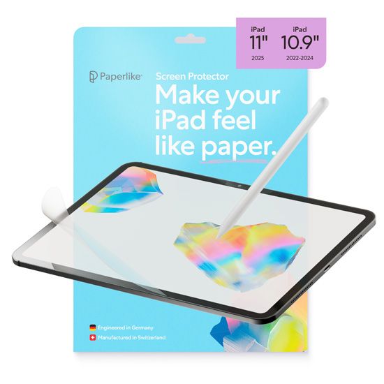 Paperlike 3 iPad 11 (2025 - 11th gen) & 10.9 (2022 - 10th gen) - Paperlike
