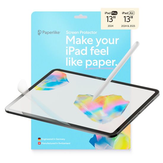 PaperLike 3 iPad Pro 13 (2024 - 7th gen - M4)&Air 13 (2025/24 - M3/M2) - Paperlike