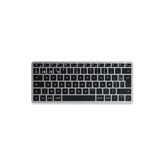 Slim x1 Bluetooth Backlit Keyboard AZERTY - Space Gray - Satechi