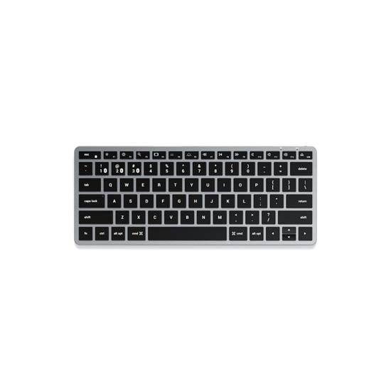 Slim x1 Bluetooth Backlit Keyboard QWERTY Space Gray - Satechi