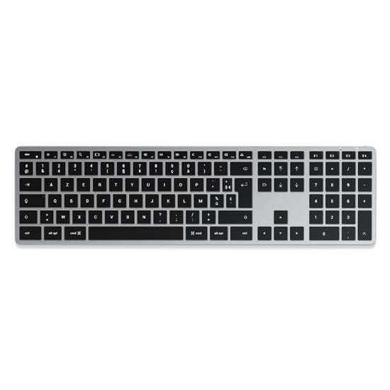 Slim X3 Bluetooth USB-C AZERTY Keyboard - Space Gray - Satechi