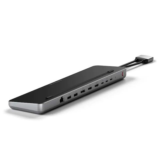 USB-C Dual Dock Stand Space Gray - Satechi