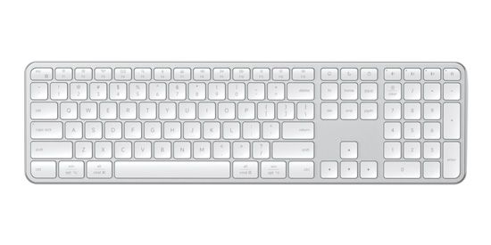 SLIM EX3 Wireless QWERTY Keyboard Silver - Satechi