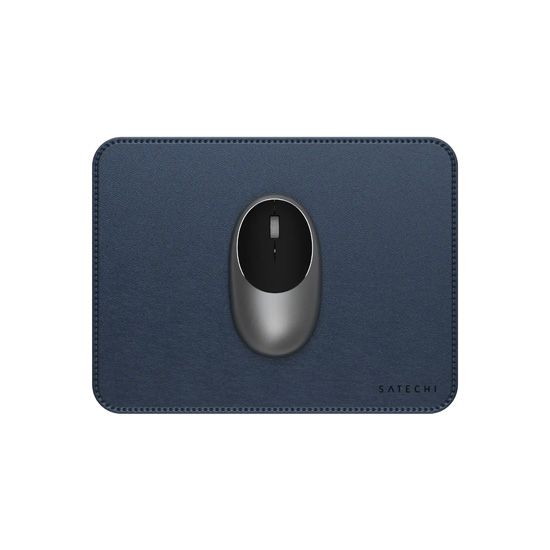 Vegan-Leather Premium Mouse Pad Blue - Satechi