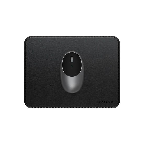 Vegan-Leather Premium Mouse Pad Black - Satechi