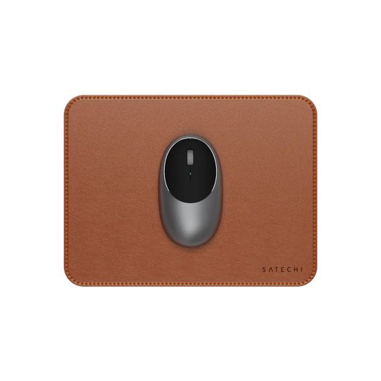 Vegan-Leather Premium Mouse Pad Brown  - Satechi