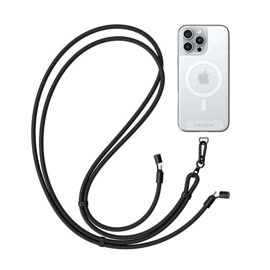 OntheGo™ Crossbody Lanyard Cable Black - Satechi